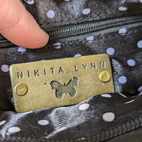 Nakita Lynn NWT Paris Toile Crossbody Bag Purse Wristlet - Picture 6 of 7